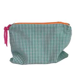 Wnvivi Reise-Make-up-Tasche für Damen. Kosmetik-Reisetasche mit Großem Fassungsvermögen, wasserdichte Tragbare Kulturtasche für Geschäftsreisen und Camping(Grün) von Wnvivi