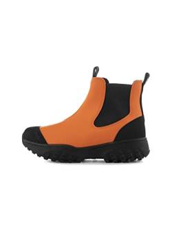 Woden Damen Stiefelette Magda Track Waterproof, Pumpkin, 36 von Woden