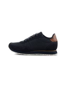 Woden Sneakers Nora III Leather 38, 009 Dark Navy von Woden