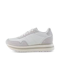 Woden Sneakers Nora III Leather Plateau 42, 511 Blanc de Blanc von Woden