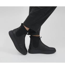 Woden Taylor Chelsea Boots BLACK,Black von Woden