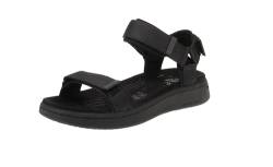 Woden WL926 Line - Damen Schuhe Sandaletten - 021-Black-Black, Größe:38 EU von Woden