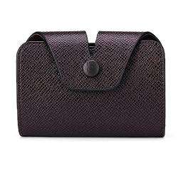 Frauen Kurze Brieftasche PU Kreditkarte Halter Mode Geldbörse Kleingeld Tasche Business Geschenk Tasche, coffee von Woedpez