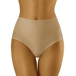 Wolbar Damen Figurformender Miederslip WB146, Beige,L von Wolbar