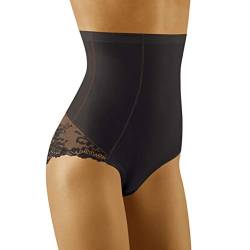 Wolbar Damen Slip Hoher Bund Shapewear WB423, Schwarz,S von Wolbar