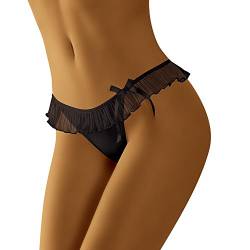 Wolbar Damen String WB121, Schwarz,L von Wolbar