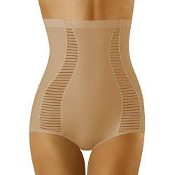 Wolbar Damen Taillenslip Shapewear Hoch Unterwäsche Figurformend WB417, Beige,L von Wolbar