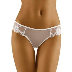 Wolbar Transparenter Damen String WB26, Weiß,S von Wolbar