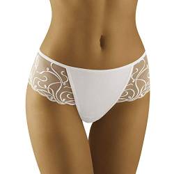 Wolbar Zauberhafter Damen String Mit Microfaser WB15, Weiß,L von Wolbar