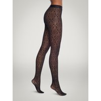 Wolford - Ajouré Net Tights, Frau, black, Größe: L von Wolford