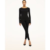 Wolford - Aurora Pure Pullover, Frau, black, Größe: L von Wolford