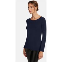 Wolford - Aurora Pure Pullover, Frau, navy opal, Größe: M von Wolford