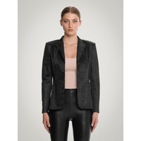 Wolford - Croco Blazer, Frau, black, Größe: 34 von Wolford