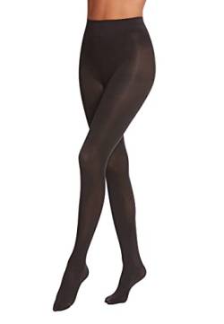 Wolford Damen Blickdichte Strumpfhose Velvet de Luxe 66, Frauen Strümpfe,Basics,weich,matt,66 DEN,nearly black,M von Wolford