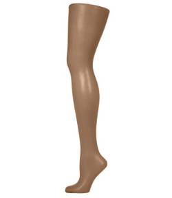 Wolford Damen Glanz Fein Strumpfhose Nude 8 10272, 7 DEN, Gr. Large, Braun (Gobi 4365) von Wolford