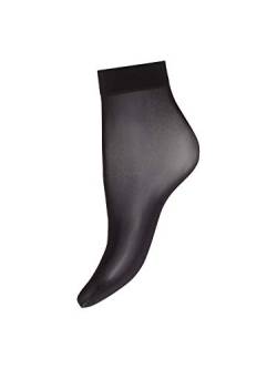 Wolford Damen Individual 10 Socks Strumpfhose, 10 DEN, Schwarz (Black 7005), Small von Wolford