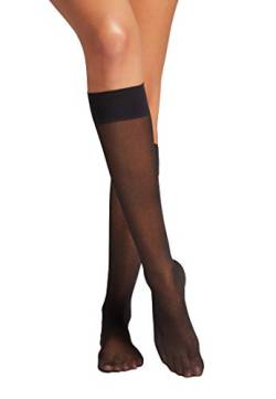 Wolford Damen Satin Touch 20 Knee-Highs Kniestrümpfe, 20 DEN, Schwarz (Black 7005), Medium von Wolford