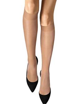 Wolford Damen Satin Touch Knee-Highs Set (3 units) gobi M von Wolford