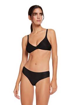 Wolford Damen Skin String, Frauen Tanga,Unterhose,Basic,enganliegend,figurbetont,7005 Black,Small (S) von Wolford