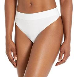 Wolford Damen Tanga aus Baumwolle Tangahöschen, Pearl, Large von Wolford