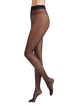 Wolford Damen Transparente Strumpfhose Satin Touch 20 Comfort Tights (3 units),20 DEN,Frauen Struempfe,durchsichtig,schimmernd,black,L (Large) von Wolford