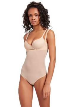 Wolford Damen Tulle Forming String Body, eingearbeitete modellierend enganliegend Basic Shapewear Traeger Top Cups Buegel,4545 Nude,40 von Wolford