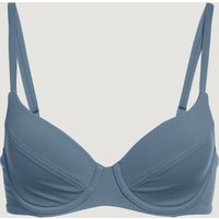 Wolford - Essentials Full Cup Bikini Top, Frau, pacific blue, Größe: L von Wolford