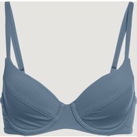 Wolford - Essentials Full Cup Bikini Top, Frau, pacific blue, Größe: M von Wolford