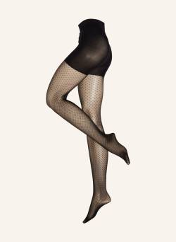 Wolford Feinstrumpfhose Control Dots Mit Shaping-Effekt schwarz von Wolford