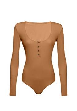 Wolford Henley String Body für Damen, löwe, L von Wolford