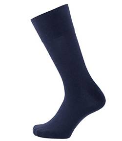 Wolford Herren Cotton Velvet Socken, Blau (Admiral 5280), 43/44 von Wolford