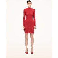 Wolford - Intricate Sheer Pattern Dress, Frau, autumn red, Größe: M von Wolford