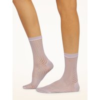 Wolford - Net Socks, Frau, mauve, Größe: OS von Wolford