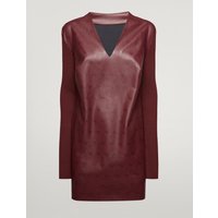 Wolford - Net Vegan Leather Dress, Frau, port royale, Größe: S von Wolford