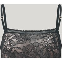 Wolford - Nets and Roses Crop Top Bra, Frau, black, Größe: 75C von Wolford