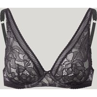 Wolford - Nets and Roses Full Cup Bra, Frau, black, Größe: 100D von Wolford