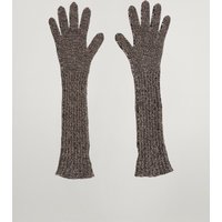 Wolford - Neytiri Gloves, Frau, kamut/black mele, Größe: M von Wolford