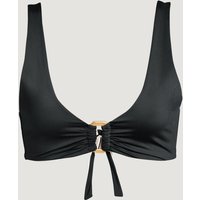 Wolford - Reversible Full Cup Bikini Top, Frau, pacific blue/black, Größe: L von Wolford