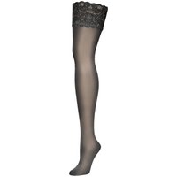 Wolford Satin Touch Stay-Ups, 20 den, Spitze, für Damen, schwarz, M von Wolford