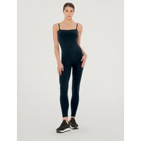 Wolford - Shiny Jumpsuit, Frau, black/pewter, Größe: S von Wolford