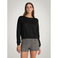 Wolford - Summer Knit Top Long Sleeves, Frau, black, Größe: L von Wolford