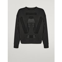 Wolford - Sweater with Crystals, Frau, black/black, Größe: XS von Wolford