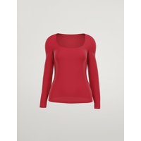 Wolford - Top Long Sleeves, Frau, lipstick, Größe: L von Wolford