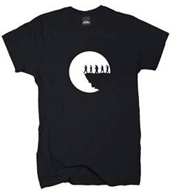 Wolkenbruch® T-Shirt Am Abgrund, schwarz, Gr.L von Wolkenbruch