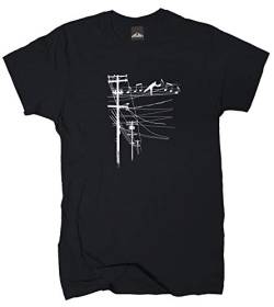 Wolkenbruch® T-Shirt Hohe Töne High Notes, schwarz, Gr.XL von Wolkenbruch