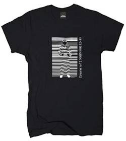 Wolkenbruch® T-Shirt T-Shirt Consumer, Sträfling, schwarz, Gr.L von Wolkenbruch