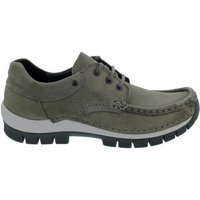 WOLKY Fly Winter Halbschuh, Antique nubuck Leather, Castor grey, 0472611-21 Schnürschuh von Wolky