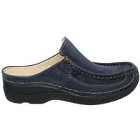 WOLKY Roll-Slide, Clog, Antique nubuck, Blue, 0620211-800 Clog von Wolky