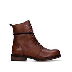 Wolky Comfort Schnürschuhe Murray XW - 20430 Leder Cognac - 41 von Wolky