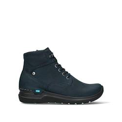 Wolky Comfort Schnürschuhe Whynot - 16800 Nubukleder blau - 41 von Wolky